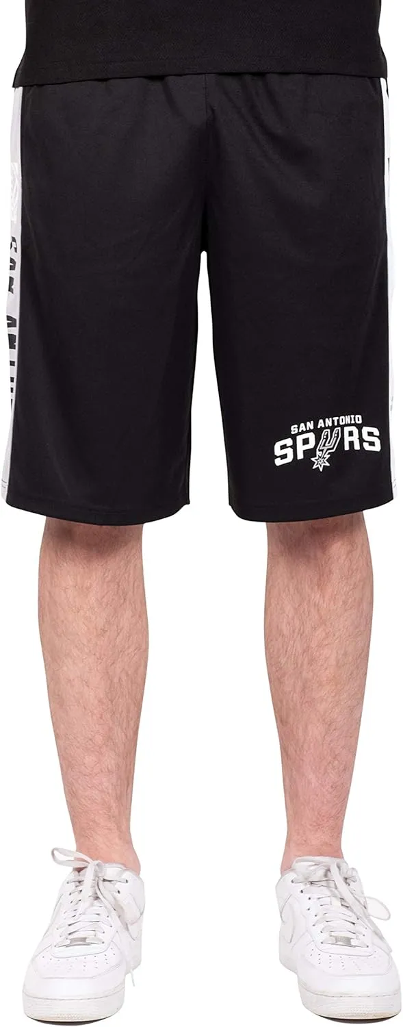 Ultra Game Men's NBA Official Super Soft Active Workout Basketball Training Shorts