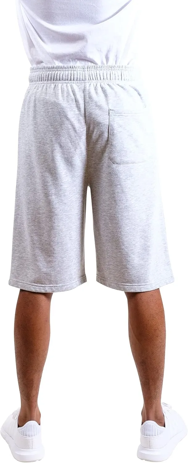 Ultra Game NBA Men's Super-Soft French Terry Basketball Shorts