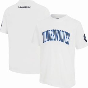 Ultra Game Men's NBA Official Embroidered Letters Super Soft T-Shirt