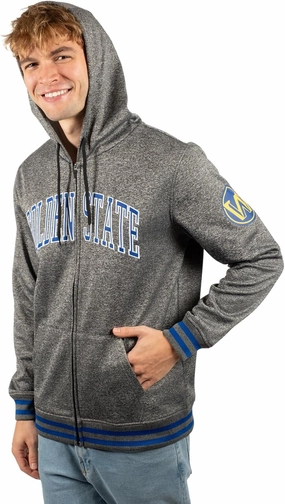Ultra Game Men's NBA Official MVP Super Soft Full Zip Hoodie Sweatshirt