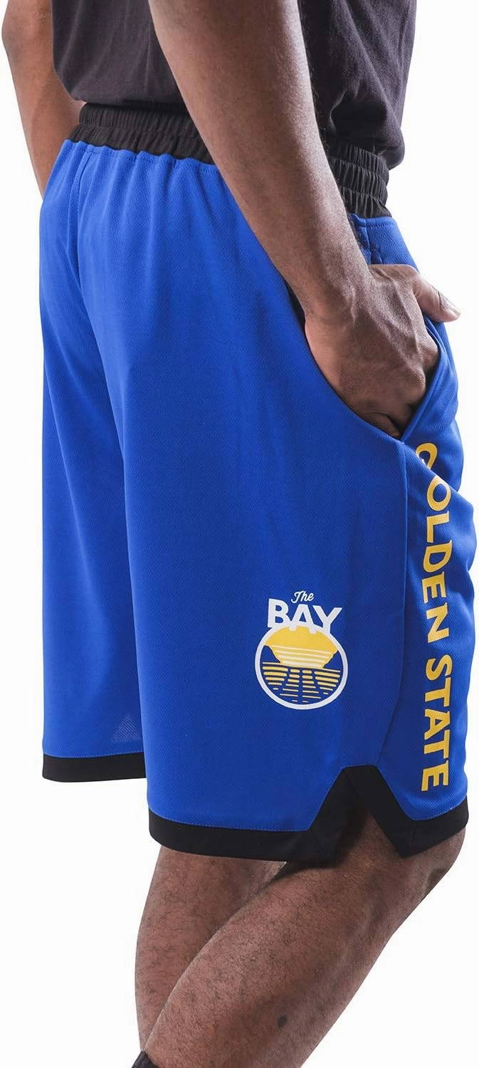 Ultra Game Men's NBA Official Players Active Soft Workout Basketball Training Shorts