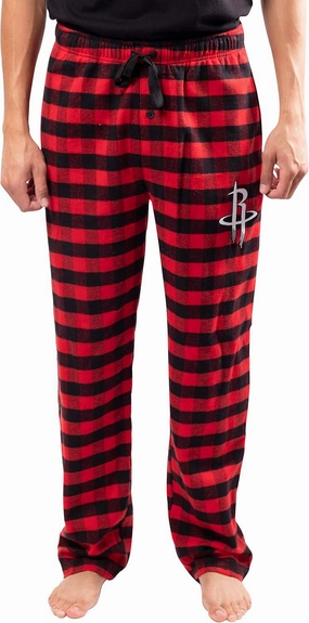 Ultra Game Men's NBA Official Sleepwear Super Soft Flannel Pajama Loungewear Pants