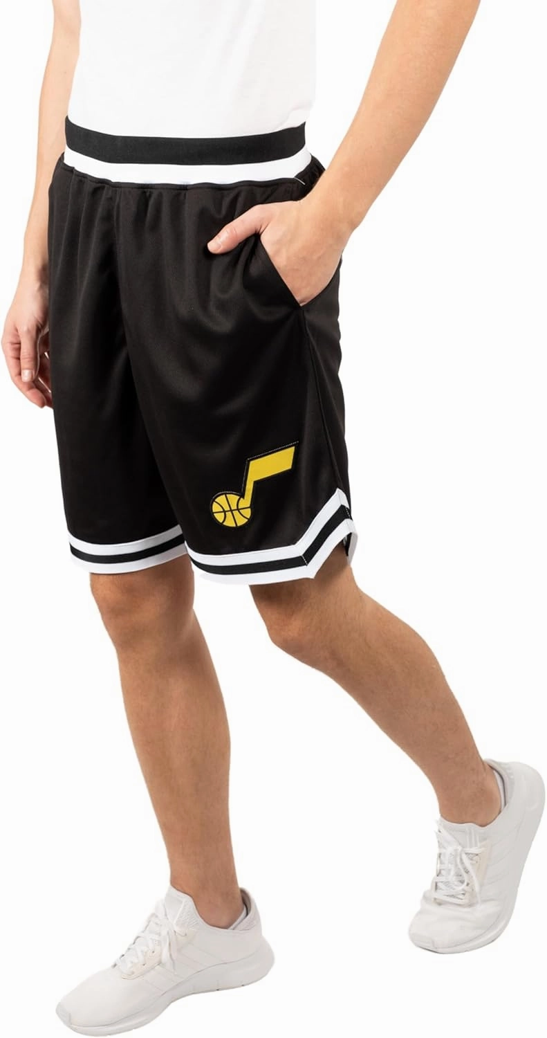 Ultra Game Men's NBA Official Soft Air Mesh Ultimate Basketball Shorts-Classic Fit