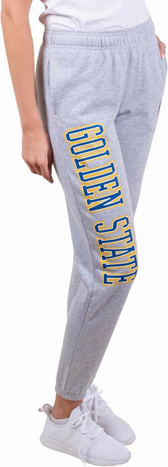 Ultra Game Women's NBA Official Super Soft Active Fleece Sweatpants Joggers