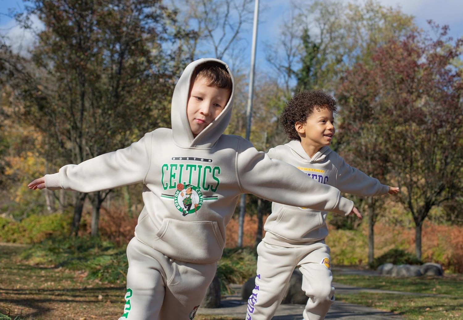 Ultra Game Youth NBA Official Super Soft Hoodie Sweatshirt and Sweatpants Joggers Set