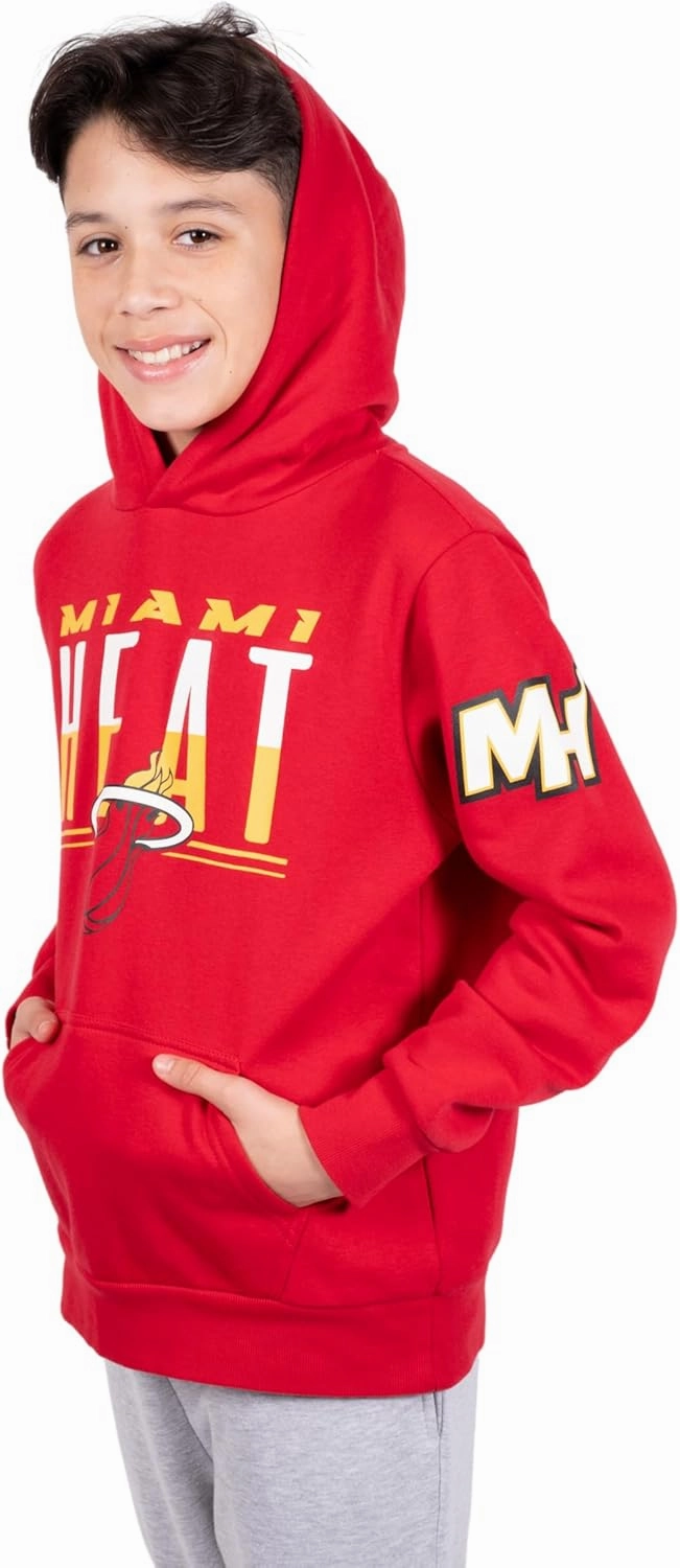 Ultra Game Youth NBA Official Super Soft MVP Pullover Hoodie Sweatshirt