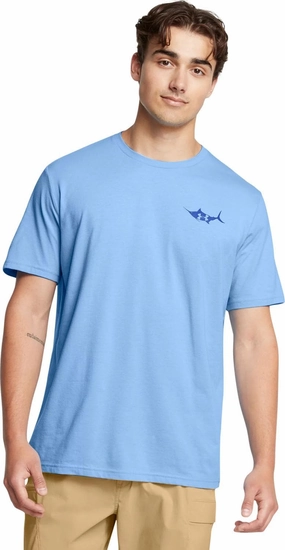 Under Armour 1382907-465-XXL Men's UA Marlin Short Sleeve Horizon Blue XXL