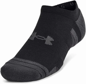 Under Armour 1386243-3-LG Unisex UA Perf Tech 6pk NS Black LG