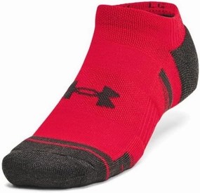 Under Armour 1386243-600-XL Unisex UA Perf Tech 6pk NS RED XL