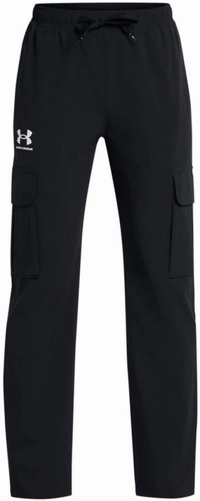Under Armour 1386702-1-YLG UA B Icon Woven Pant Black YLG