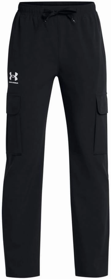 Under Armour 1386702-1-YLG UA B Icon Woven Pant Black YLG
