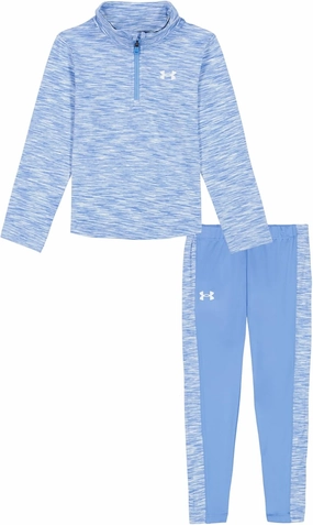 Under Armour girls Hoodie Set, Bottoms & Hoodie, Lightweight & Relaxed Fit
