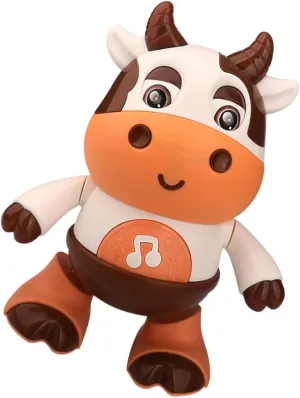 Vaguelly Innovative Calf Swing Toy Electric Musical Plaything for Toddlers Bright Lights