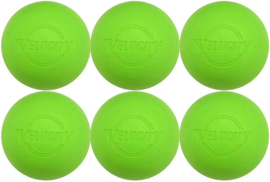 Velocity Lacrosse Balls - 1, 2, 3, 6, 12, 18, 24, 36, 60 and 120 Packs - for Practice, Official NFHS and College Approved Size