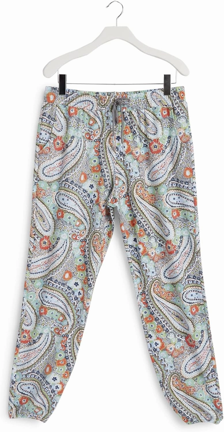 Vera Bradley Women's Lightweight French Terry Jogger Pajama Pants with Pockets