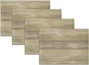 Villeroy & Boch Radcliffe Jacquard Woven Placemats, 14 Inches x 20 Inches, Set of 4