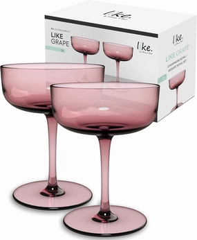 Villeroy & Boch Like Grape Champagne/Dessert Bowl Pair