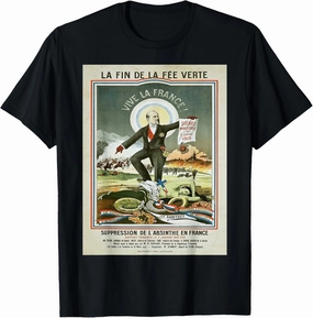 Vintage poster - La Finn de la Fee Verte Retro T-Shirt