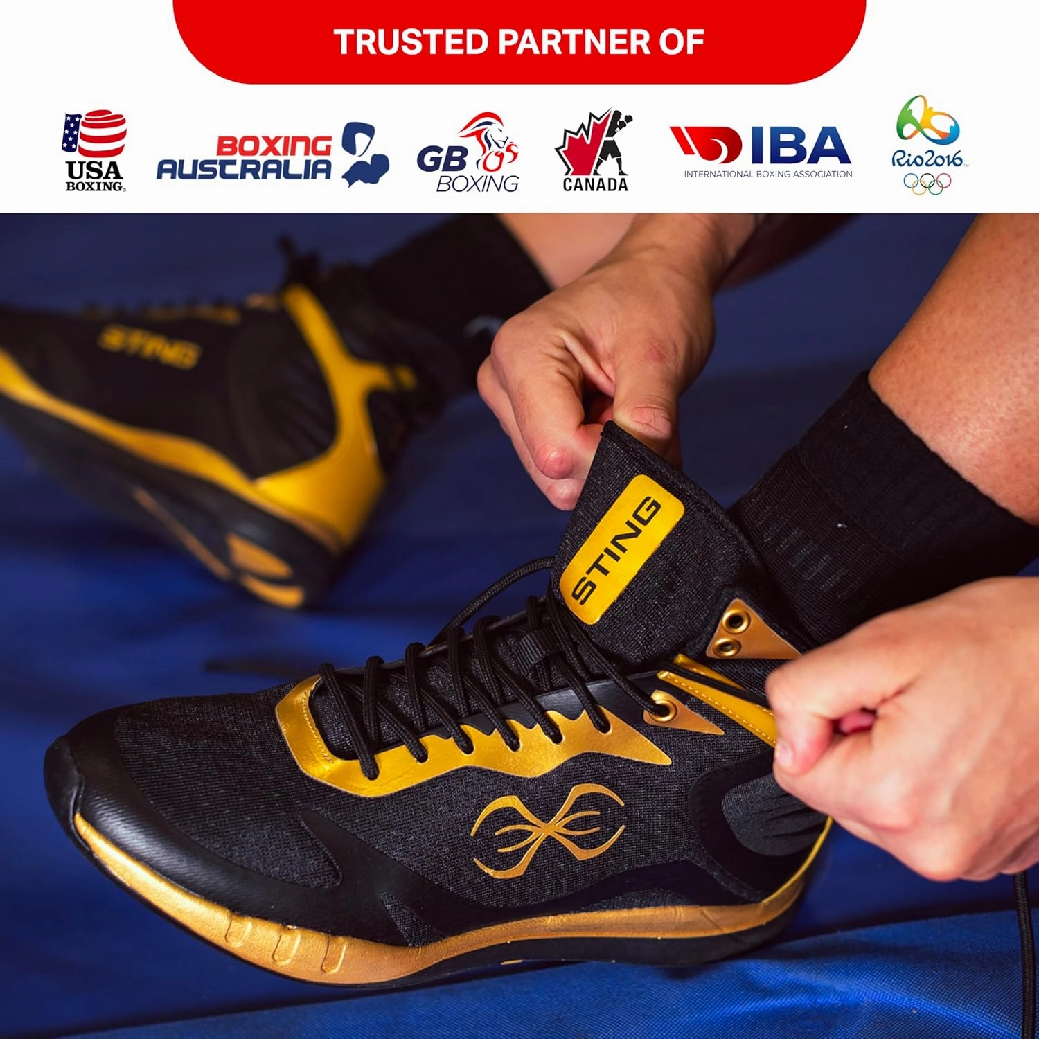 Viper Boxing Shoes 2.0, Lightweight and Durable Boxing Gear, Unisex Boxing Equipment for Better Movement, Breathability, and Support