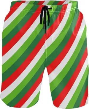 visesunny Men's Novelty Beach Shorts Quick Dry Swimwear Sports Running Swim Board Shorts Bathing Suits