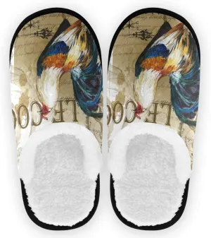 Visesunny Modern Cute Funny House Slippers for Women Men - Unisex Indoor Outdoor
