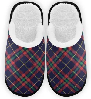 visesunny Slippers for Women Mens Stylish Foral Winter Warm Memory Foam Cotton Home Slippers Soft Plush Fleece Slip on House Slippers for Girls Indoor Outdoor Shoes