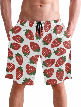 visesunny Summer Mens Swim Trunks Mesh Liner Swimming Trunks Men's Bathing Suit Quick Dry Swim Shorts