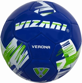 Vizari Verona Soccer Ball for Kids, Youth, Adults - Size 3,4,5 - Practice & Match, Indoor & Outdoor Soccer Ball for Boys, Girls (Pack of 1, 6, & 12)