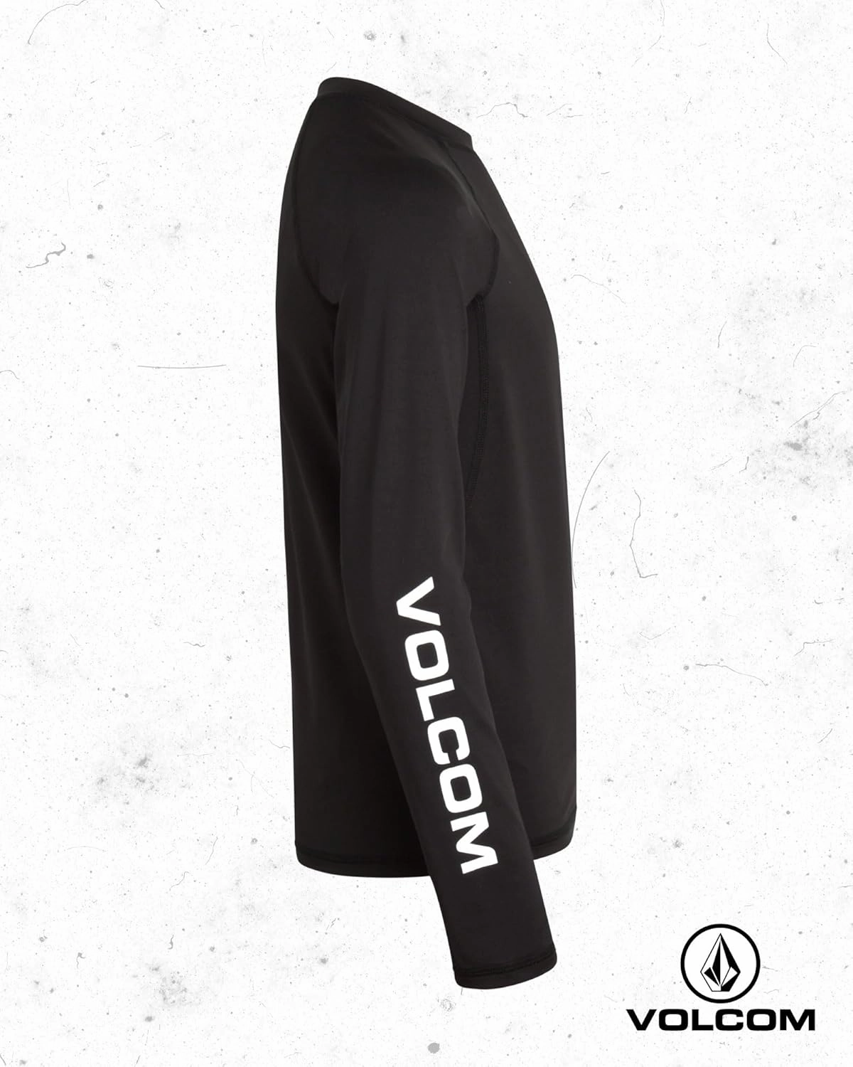 Volcom Boys Swim Shirt - UPF 50  Long Sleeve Rash Guard for Boys - Quick Dry Kids Swimwear Sun Protection Swim Shirts