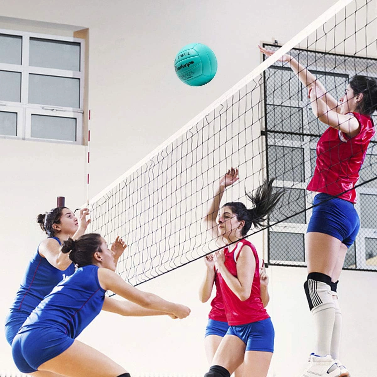 Volleyball, Waterproof Indoor Outdoor Volleyball for Beach Game Gym Training (Official Size 5)