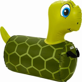 WADDLE Hip Hopper Inflatable Hopping Animal Bouncer Turtle, Ages 2 and Up, Supports Up to 85 Pounds