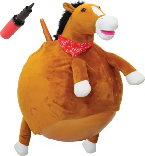 WALIKI Horse Hopper Ball for Kids | Hippity Hop | Jumping Hopping Ball | Sit & Bounce (Small: Ages 3-5, Horse)