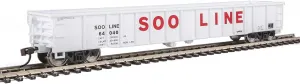 Walthers Trainline HO Scale 187 Gondola - Ready to Run - Soo Line, (9311865)