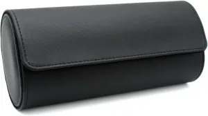 Watch Travel Case Portable Organizer - Luxury Watch Roll Travel Box Recycled Leather Watch Storage and Display for Men and Women (WCASE-3-VintageBlack)