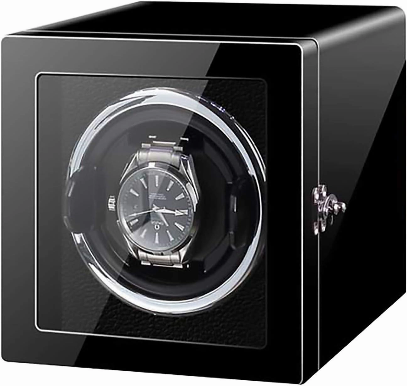 Watch Stand Watch Winders for Automatic Watches - Smart Vertical Watch Winding Box Automatic Mechanical Watches Shaker Quiet Motor Rotating Watch Device Unique