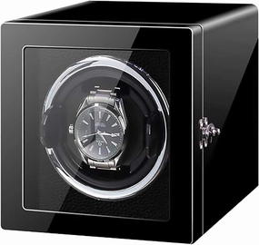 Watch Stand Watch Winders for Automatic Watches - Smart Vertical Watch Winding Box Automatic Mechanical Watches Shaker Quiet Motor Rotating Watch Device Unique