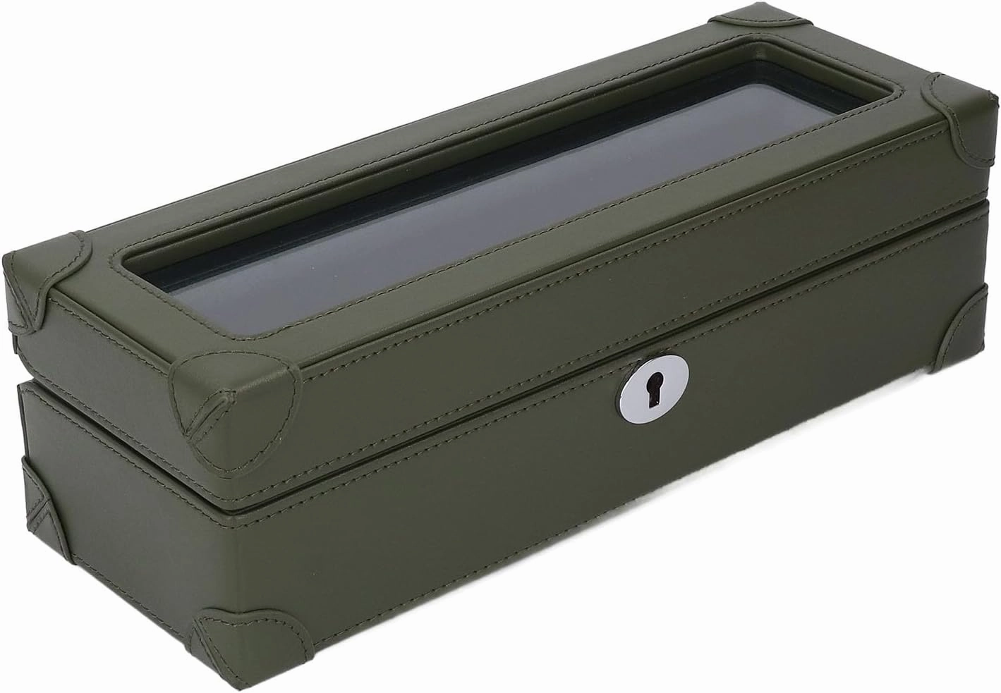 Watch Storage Holder, Watch Box Glass Window for Mechanical Watch