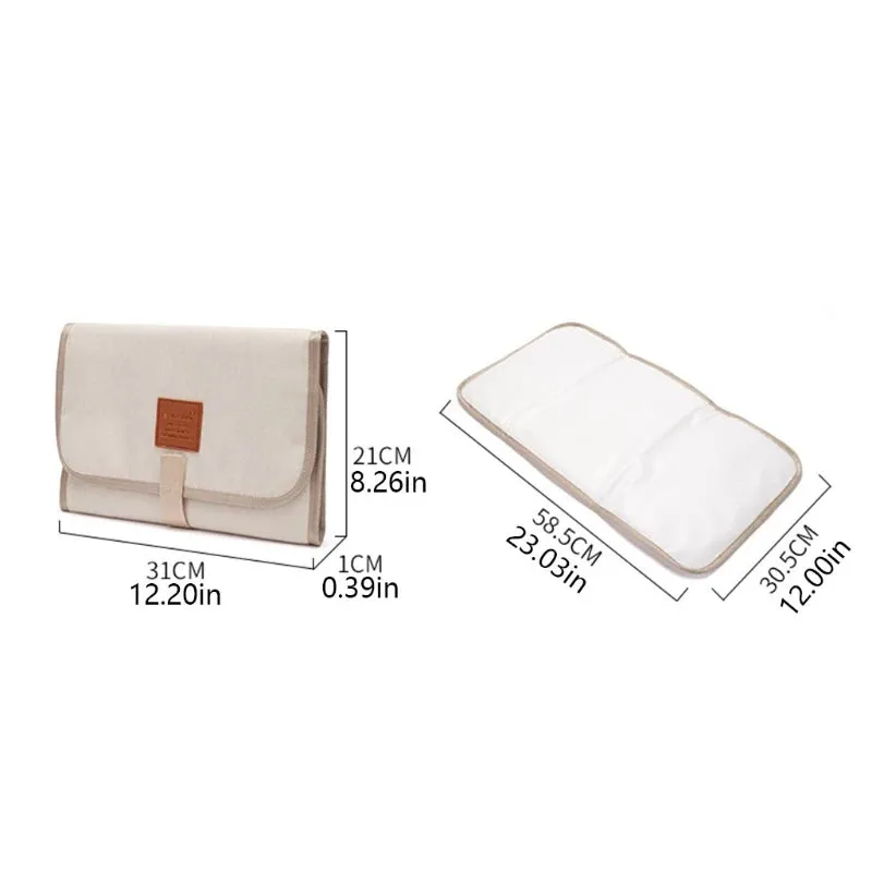 Waterproof Portable Diaper Changing Mat for Baby Outings