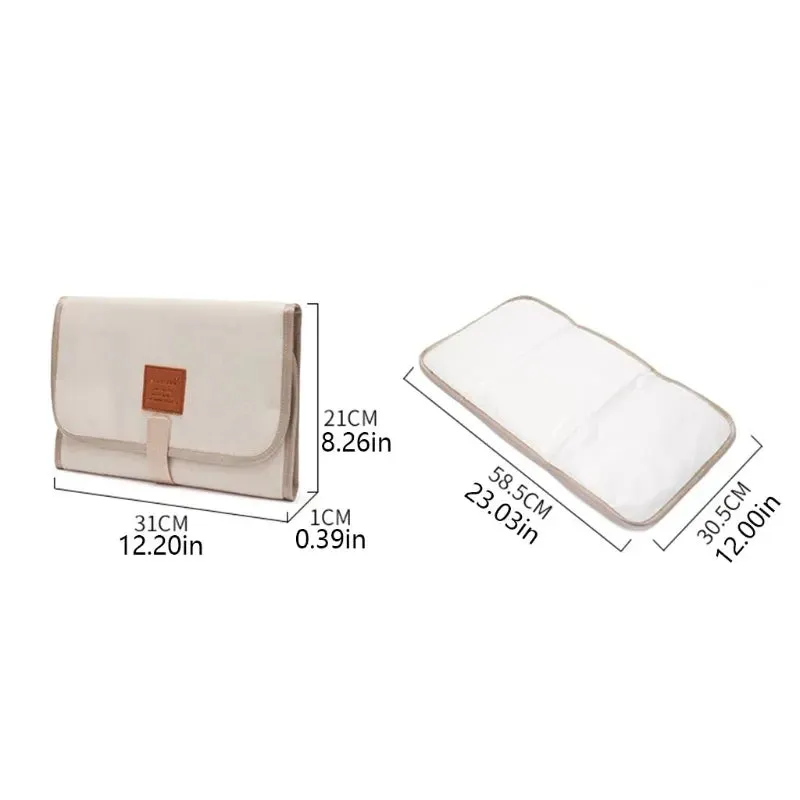 Waterproof Portable Diaper Changing Mat for Baby Outings