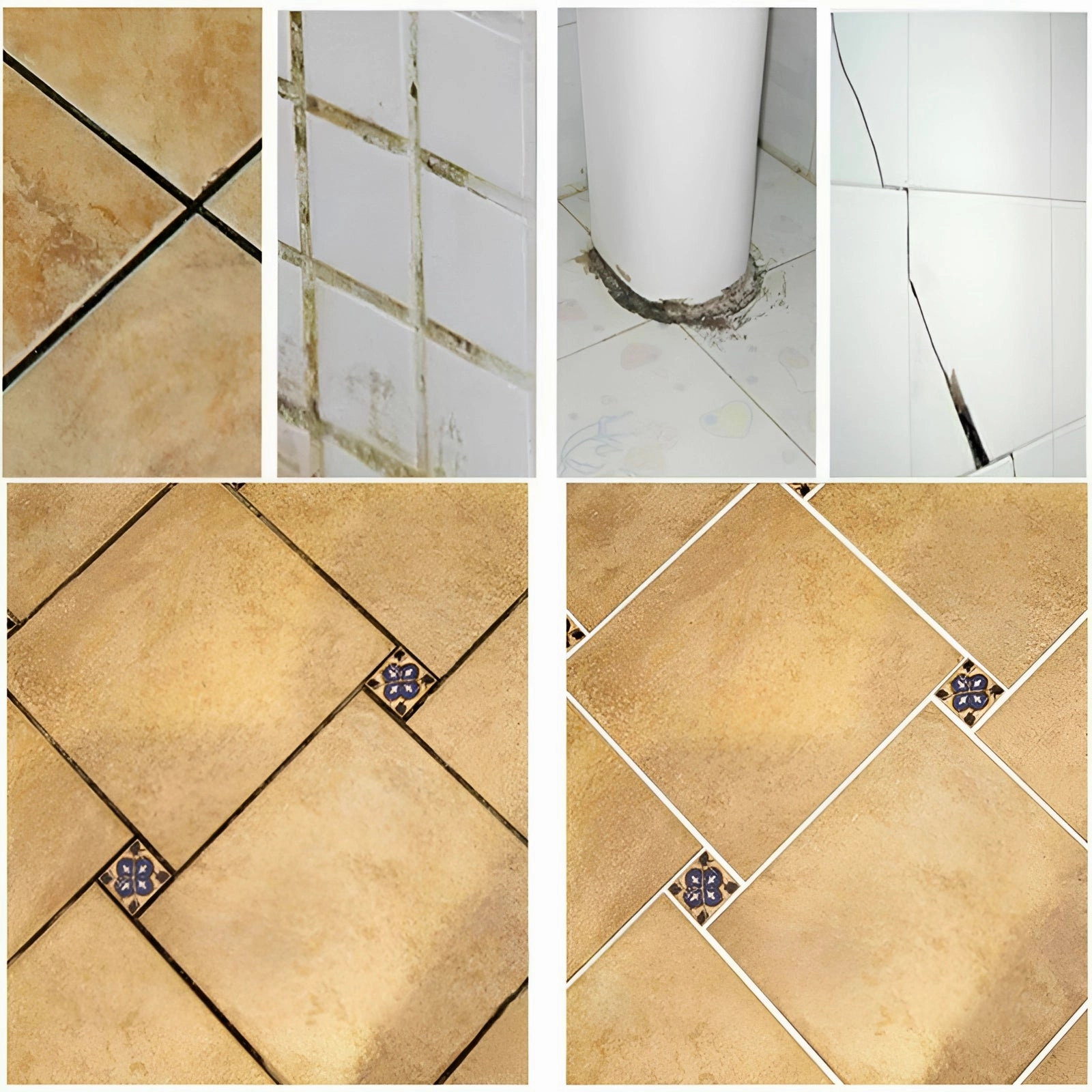 Waterproof Mold-Resistant Kitchen Sealant & Countertop Gap Filler