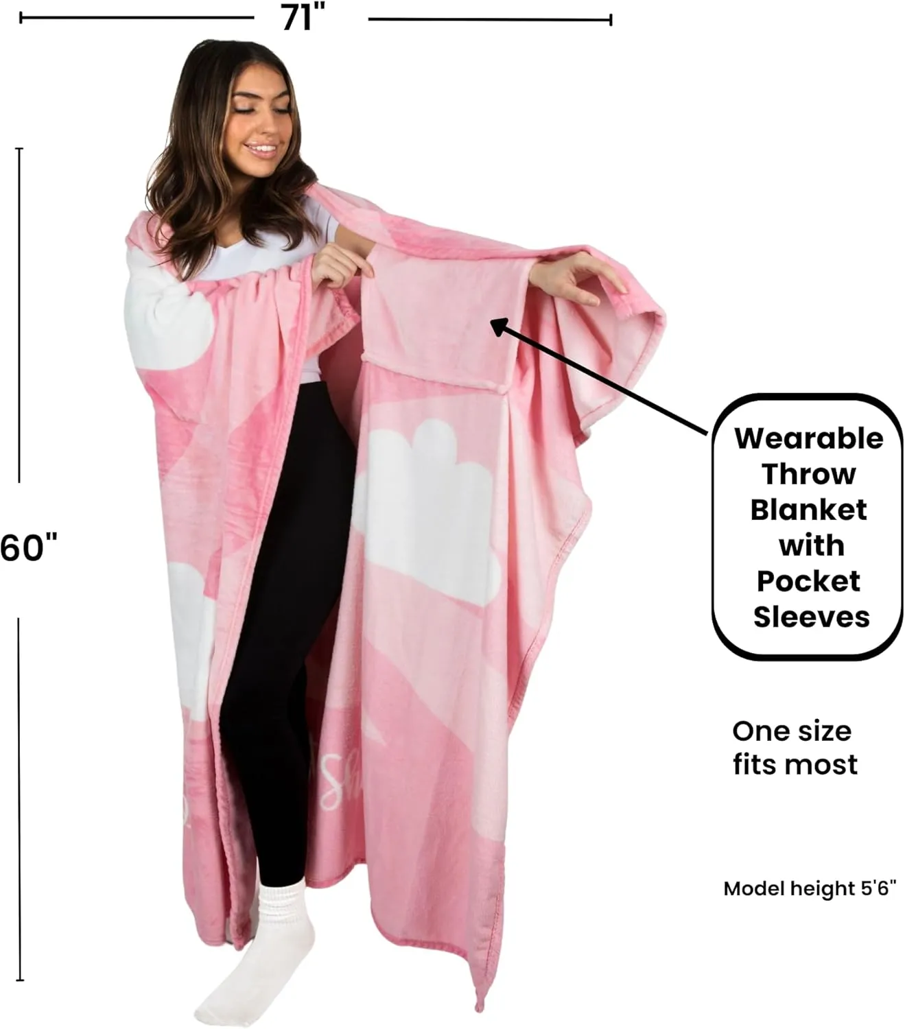 Wearable Blankets for Women - Mothers Day Gifts for Mom - Adult Wearable Blanket Men, Birthday Gifts for Women