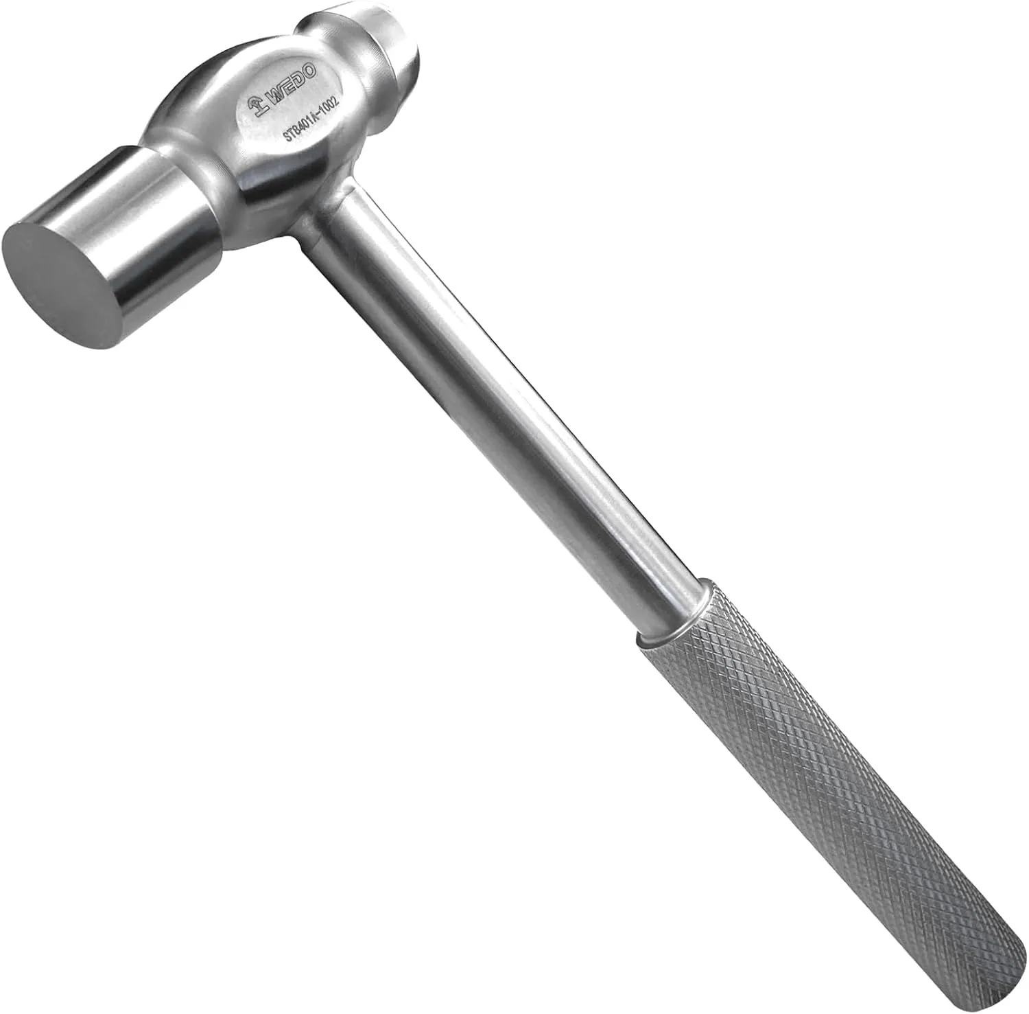 WEDO Stainless Ball Pein Hammer with Stainless Steel Handle, Corrosion Resistant, Rust Proof, Durable, Environmental friendly, 680g, 330mm, 13"