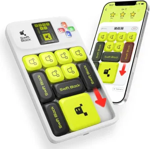 wiSlide, Puzzle Game Super Slide Sliding with 1000  Challenges, Smart Phone Connected AI Tutorials for Travel Birthday Gift Family Night Outdoors Kids Teens Brain Teaser
