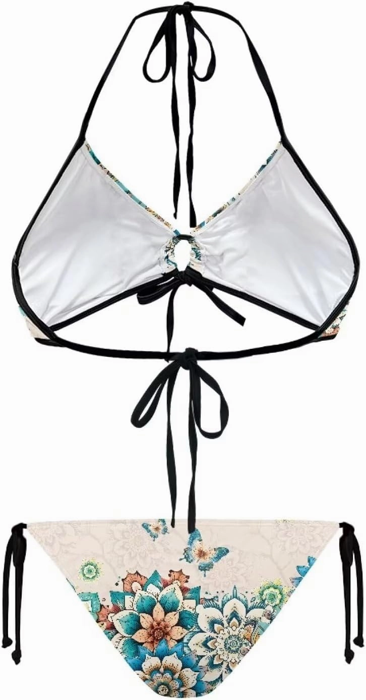 Womens Sexy Halter Bikini Set String Bathing Suit Teen Girls Swimming Suit 2 Piece Swimsuit