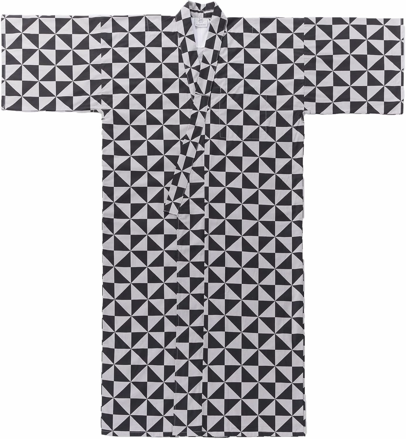 Womens Uroko Yukata, Lightweight Summer Robe, 100% Cotton, Made in Japan