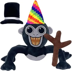 YHan Adorable Monkey Plush Stuffed Animal, Swing-Inspired Gorilla Toy for Game Fans, for Kids & Adults - Birthday, Christmas, Easter