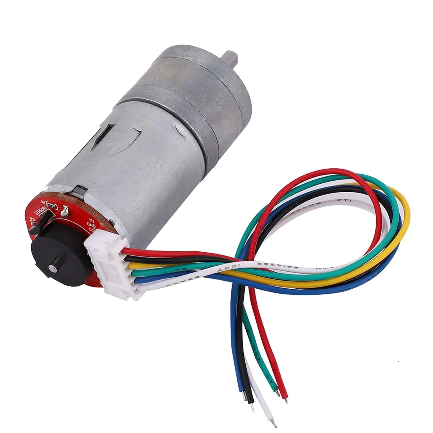Yosoo Model Engine Kit, Mini Motor Dc 12V Encoder Gear Motor 65mm Wheel Kit Micro Speed Reduction Mini Small Dc for Smart Car Robot (Speed ​​500)