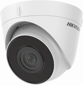 Ⲏіkvіsіon DS-2CD1383G0-IUF 4K 8MP Turret POE Dome Camera, 2.8mm Lens with 256G SD Card Slot, Outdoor Rated H.265 , WDR, Built-in Microphone for Real-Time Audio Security, Compatible with Hikvision NVR